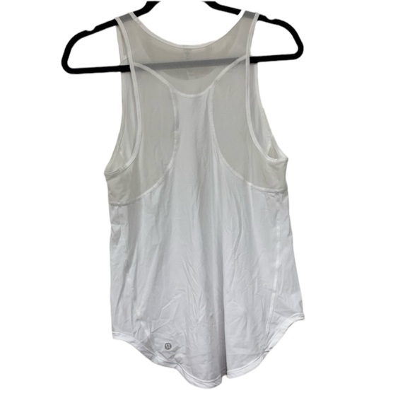 Lululemon White Sculpt Tank II, Size: 6 NWT - Picture 4 of 13